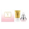 Neck & Eye Cream Bundle - Triple Firming Cream for Loose Skin with Massager, Moisturizing Treatment for Neck Decollete & Eyes, Tightening Cream for Crepey Skin view 1