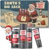 Happy Nuts Santas Big Sack - Funny Holiday Gift Box for Men - 4-in-1 Men's Care: Comfort Cream, Hydrating Body Wash, Whole Body Deodorant Stick, Anti-Chafing Powder - Hilarious Gift Basket for Him view 1