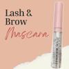 Clear Lash and Brow Mascara Gel 0.30 Fl Oz 2 Pack, Transparent Eyebrow and Eyelash Gel for Natural Look Tame & Define Brows Lifts Lashes with Snoep in Beperkte Oplage view 2