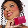 BASMA BEAUTY The Cream Blush, Non-Sticky, Buildable Coverage, Long-Lasting Cheek and Lip Tint with Vitamin E, Aloe Vera, Rosemary Extract, Gluten-Free, Vegan Formula (Cherry Red) view 2