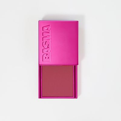 BASMA BEAUTY The Cream Blush, Non-Sticky, Buildable Coverage, Long-Lasting Cheek and Lip Tint with Vitamin E, Aloe Vera, Rosemary Extract, Gluten-Free, Vegan Formula (Mauve)