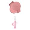 Bundle of TONYMOLY Cheek Tone Jelly Blusher, Blush for Cheeks, Rose Quartz + TONYMOLY X Squishmallows Patty Keychain Lip Gloss, Strawberry Shortcake Gloss, view 1