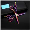 5.5-inch Japanese 440C Steel Barber Scissors & Thin Scissors Set-ergonomically Designed For Accurate Hairstyle Design. view 1