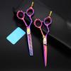 5.5-inch Japanese 440C Steel Barber Scissors & Thin Scissors Set-ergonomically Designed For Accurate Hairstyle Design. view 3