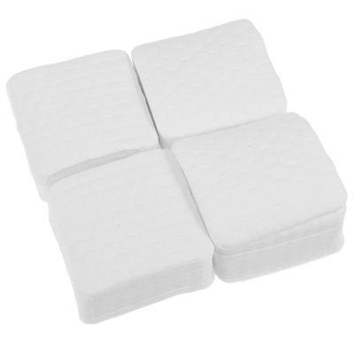 BUTIFULSIC 5 Packs Nail Art Remover Sheets Lint-Free Cotton Pads Ultra-Absorbent Polish Removal Wipes Salon Accessories for Acrylic & Gel Manicures