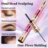 FOLIVIVE 3-in-1 Lash, Brow & Hairline Growth Serum  Eyelash & Eyebrow Growth Serum for Thicker Lashes, Fuller Brows & Hairline Boost  Natural Lash Enhancer for Women & Men  Vegan, Cruelty-Free(8ml) view 3