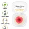Blush Color Changing  Transparent Jelly Cream with Real Flower | Custom pH Tint for Cheeks & Lips | Pink or Orange Glow | Gypsy Legacy Cosmetics view 2