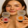 Blush Color Changing  Transparent Jelly Cream with Real Flower | Custom pH Tint for Cheeks & Lips | Pink or Orange Glow | Gypsy Legacy Cosmetics view 3