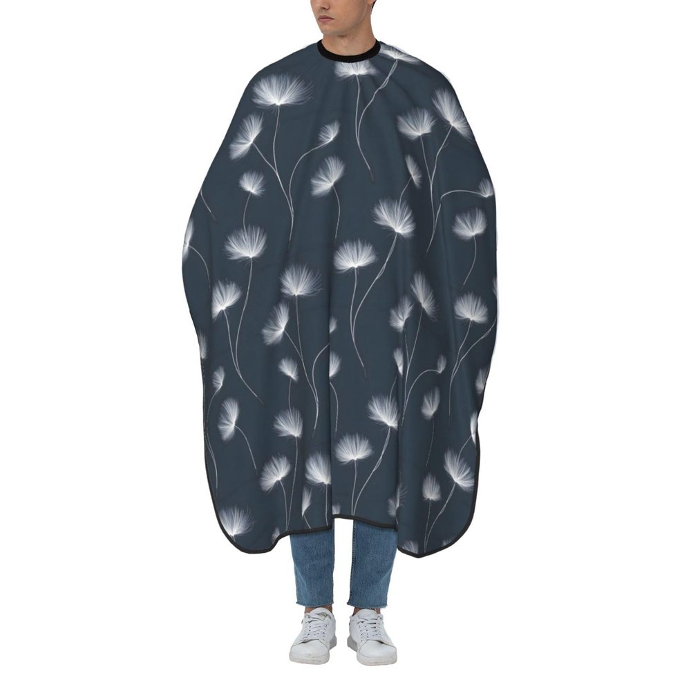 TZTTZT Elegant Dandelion (2) Print Barber Cape - Hair Cutting Capes for Adults, Professional Large Size Barber Cape for Men Women Hairstylist, Hairdressing Salon Capes 66x55 Inches