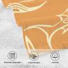 Chinese Pattern Shark Orange Decorative Cloth Facial Towels for face 2 Pcs 28" x 16" Toallas view 4