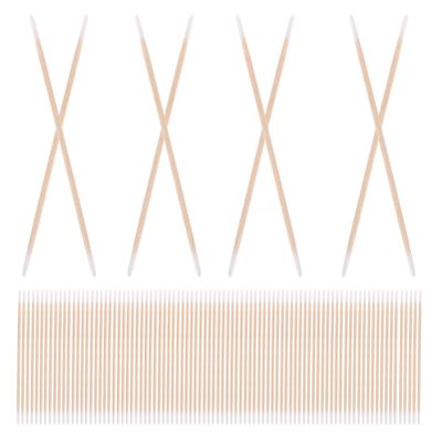 FOMIYES 1200pcs Cotton Swabs: Thin Cotton Swabs With Double-Ended Pointed Tips Wooden Sticks For Precision Cleaning Makeup Nail Art