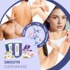 KeShi Waxing Kit, Painless Hair Removal Wax Warmer with 6 Bags Hard WaxBeans for Full Body, Legs, Face, Eyebrows & Bikini Ideal for Both Women & Men(Navy Blue) view 4