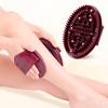 2Pcs Meridian Massage Brush, Handheld Massage Brush for Belly, Beauty Professional Full Body Relaxation Massager Brushs Tools, Full Body SPA Meridian Pressure Brushes with Essential Oils (White) view 3