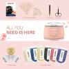 KeShi Waxing Kit, Painless Hair Removal Wax Warmer with 6 Bags Hard WaxBeans for Full Body, Legs, Face, Eyebrows & Bikini Ideal for Both Women & Men(Blush) view 3