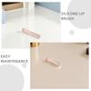 FOMIYES 6pcs Lip Brush For Lipstick: Women Silicone Lip Brush With Cap - Portable Mini Lipstick Applicator For Travel Makeup Use view 2