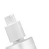 2Pcs 120ml/4oz Empty Transparent Frosted Glass Lotion Pump Bottles with Imitation Wood Grain Lid Refillable Soap Dispensers Cosmetic Travel Containers for Emulsion Essential Oil view 4