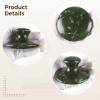 Hot Jade Massage Stone, Green Jade Roller For Facial And Body Relaxation, Ergonomic Design For Comfort view 2