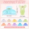 10 PCS Acrylic Hair Claw Clips Non-slip Large Claw Clamps Bulk French Shimmering Stylish Barrettes for Women Girls Thick Thin Hair Home Out Headpiece view 2