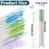 YBEATY 480 Pcs Ear Hole Floss Piercing Cleaner Floss Disposable Earring Hole Nose Ring Cleaning Line Aftercare Tool for Girls Women Men Pierced Ears Care Kit Odor Removal view 2