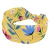 1 Pack Aesthetic Art Flower Elastic Soft Fabric Non-Slip Women's Fashion Headbands - Soft, Wide, and Stylish for All Occasions view 1