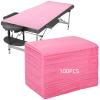 100 Pack Disposable Bed Sheets For Lash Beds And Massage Tables, 31 X 71 Inches, Waterproof Non-Woven Covers view 3