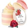 Embleaf Rose Whipped Body Butter, Shea Body Butter for Women Dry Skin, Natural Rose Lotion for Body Moisturizer-Deep Moisturizing and Softening-6.8 floz(200ml) view 1