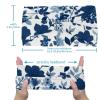 1 Pack Leaf Art Elastic Soft Fabric Non-Slip Women's Fashion Headbands - Soft, Wide, and Stylish for All Occasions view 3
