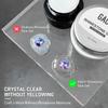 GAOY Nail Rhinestone Glue Gel 15ml, Super Strong UV Nail Glue with Brush and Double-Ended Dotting Pen for Gems, Charms, Diamonds & Jewels, UV Light Cure view 3