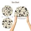 Silk Bonnet for Sleeping Women Men, Western Cactus Print Soft Adjustable Elastic Satin Bonnet for Sleeping, Comfy Similar Silk Curly Hair for Sleep Black view 2