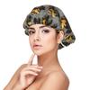 Silk Bonnet for Sleeping Women Men, Yellow Truck Retro Print Soft Adjustable Elastic Satin Bonnet for Sleeping, Comfy Similar Silk Curly Hair for Sleep view 1