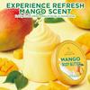 Embleaf Mango Body Butter, Shea Body Butter for Women Dry Skin, Natural Mango Lotion for Body Care Smell Good-6.8 floz(200ml) view 4