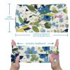1 Pack Aesthetic Art Flower Elastic Soft Fabric Non-Slip Women's Fashion Headbands - Soft, Wide, and Stylish for All Occasions view 3