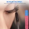 Big Bold Lashes Mascara Makeup 0.32 Oz 2 Pack, Smudge-Proof Volumizing Mascara for Full Thick Lifted Lashes, Deep Black Curling Eyelash Makeup with Snoep in Beperkte Oplage view 2