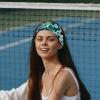 1 Pack Headbands for Women Non Slip Elastic Sports Hair Bands for Women, Soft Cloth Headband for Workout Yoga Fashion Hair Accessories,Octopus Art view 2