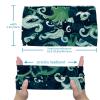 1 Pack Headbands for Women Non Slip Elastic Sports Hair Bands for Women, Soft Cloth Headband for Workout Yoga Fashion Hair Accessories,Octopus Art view 3