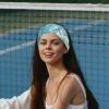 1 Pack Tie Dyeing Art Elastic Soft Fabric Non-Slip Women's Fashion Headbands - Soft, Wide, and Stylish for All Occasions view 2