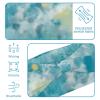 1 Pack Tie Dyeing Art Elastic Soft Fabric Non-Slip Women's Fashion Headbands - Soft, Wide, and Stylish for All Occasions view 4