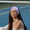 1 Pack Tie Dyeing Art Elastic Soft Fabric Non-Slip Women's Fashion Headbands - Soft, Wide, and Stylish for All Occasions view 2