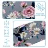 1 Pack Leaf Art Elastic Soft Fabric Non-Slip Women's Fashion Headbands - Soft, Wide, and Stylish for All Occasions view 4