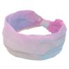 1 Pack Headbands for Women Non Slip Elastic Sports Hair Bands for Women, Soft Cloth Headband for Workout Yoga Fashion Hair Accessories,Tie Dyeing Art view 1