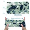 1 Pack Leaf Art Elastic Soft Fabric Non-Slip Women's Fashion Headbands - Soft, Wide, and Stylish for All Occasions view 3