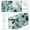 1 Pack Leaf Art Elastic Soft Fabric Non-Slip Women's Fashion Headbands - Soft, Wide, and Stylish for All Occasions view 4