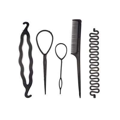 DIY Hair Styling Tools Set - Braiding Accessories for Women - Hairpin, Twist Bun, Barrettes Clips