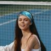 1 Pack Headbands for Women Non Slip Elastic Sports Hair Bands for Women, Soft Cloth Headband for Workout Yoga Fashion Hair Accessories,Turtle Art view 2