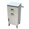LumaGrove Beauty Salon Storage Cabinet,Salon Equipment for Hair Stylist,Beauty Hair Trolley,Salon Organizers and Storage(White-b) view 1