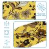 1 Pack Leaf Art Elastic Soft Fabric Non-Slip Women's Fashion Headbands - Soft, Wide, and Stylish for All Occasions view 4