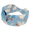 1 Pack Wide Headbands For Women Elastic Headband Leaf Art Head Bands Women's Hair Band Turban Workout Soft Sweat Hairband Accessories view 1