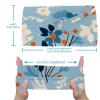 1 Pack Wide Headbands For Women Elastic Headband Leaf Art Head Bands Women's Hair Band Turban Workout Soft Sweat Hairband Accessories view 3