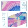 1 Pack Tie Dyeing Art Elastic Soft Fabric Non-Slip Women's Fashion Headbands - Soft, Wide, and Stylish for All Occasions view 4