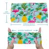 1 Pack Colorful Art Leaves Elastic Soft Fabric Non-Slip Women's Fashion Headbands - Soft, Wide, and Stylish for All Occasions view 3